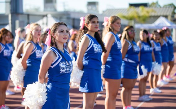 cheerleaders